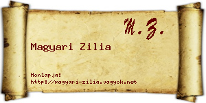 Magyari Zilia névjegykártya